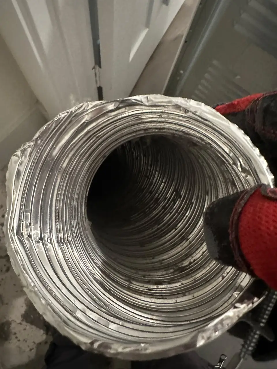 Clean flexible air duct